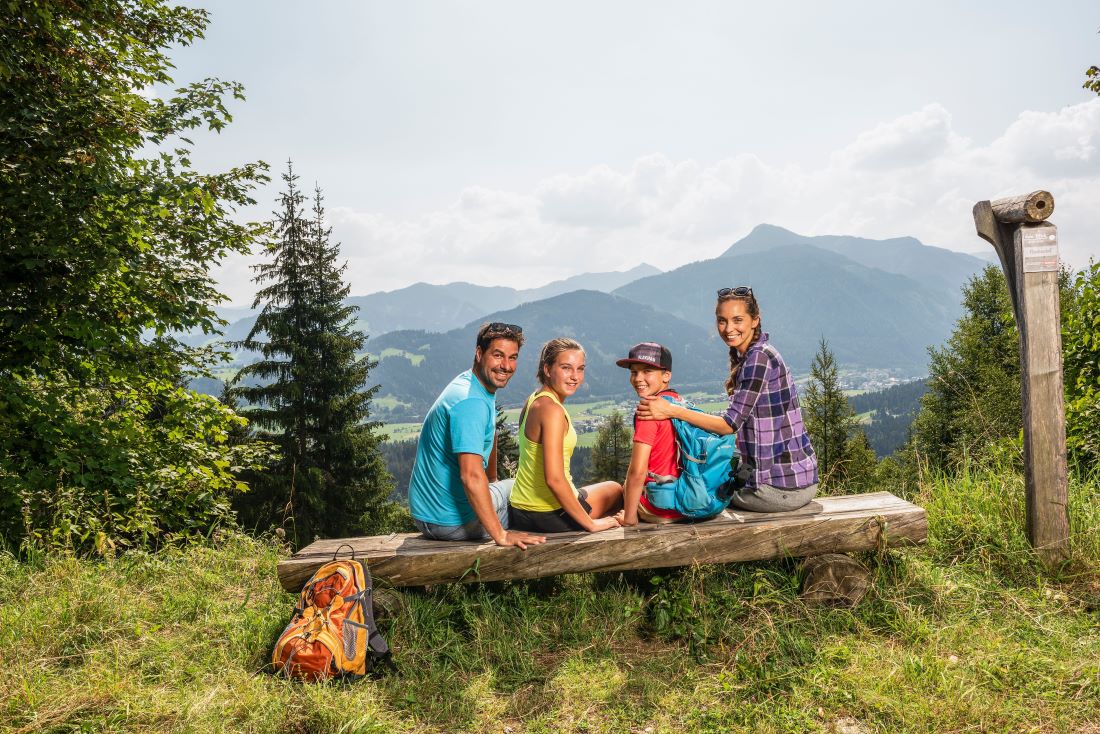 Familienwanderungen in Flachau im SalzburgerLand © Flachau Tourismus_Markus Berger